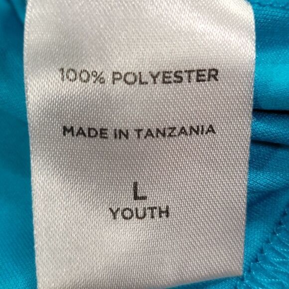 🧡Mi Falcon Blue Short Sleeve Athletic Shirt Large - Picture 8 of 10